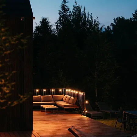 Naturalnie - Dom Duo 2, Basen, Balia, Sauna, Jezioro, Holiday home Glodowo (Koscierzyna)