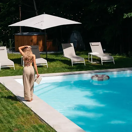 Holiday home Naturalnie - Dom Duo 2, Basen, Balia, Sauna, Jezioro, *