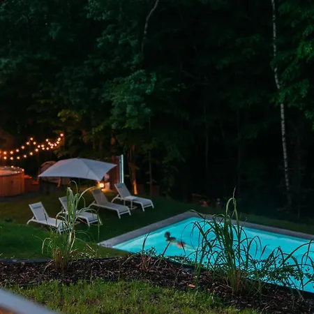 Naturalnie - Dom Duo 2, Basen, Balia, Sauna, Jezioro, Holiday home Glodowo (Koscierzyna)